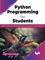 Cover: Python Programming for Students - De Gruyter