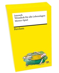 Abbildung von: Janosch: »Wondrak für alle Lebenslagen«. Memo-Spiel - Reclam