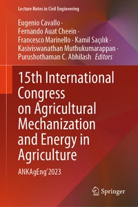 Abbildung von: 15th International Congress on Agricultural Mechanization and Energy in Agriculture - Springer