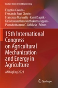 Cover: 15th International Congress on Agricultural Mechanization and Energy in Agriculture - Springer