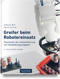 Cover: Greifer beim Robotereinsatz - Hanser