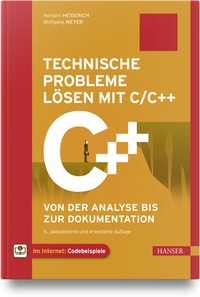 Abbildung von: Technische Probleme lösen mit C/C++ - Hanser