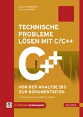 Abbildung von: Technische Probleme lösen mit C/C++ - Hanser