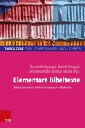 Cover: Elementare Bibeltexte - Vandenhoeck & Ruprecht