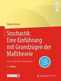Abbildung von: Stochastik: Eine Einführung mit Grundzügen der Maßtheorie - Springer Spektrum
