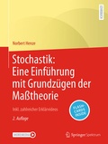 Cover: Stochastik: Eine Einf&uuml;hrung mit Grundz&uuml;gen der Ma&szlig;theorie - Springer Spektrum