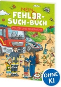 Cover: Mein Fehler-Such-Buch - Polizei und Feuerwehr - Loewe
