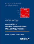 Cover: Automation of Mergers and Acquisitions - BoD - Books on Demand