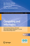 Cover: Computing and Informatics - Springer