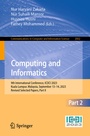Cover: Computing and Informatics - Springer