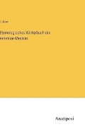 Cover: Etymologisches W?rterbuch der Veterin?r-Medicin - Anatiposi Verlag