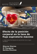 Cover: Efecto de la posici&oacute;n corporal en la tasa de flujo espiratorio m&aacute;ximo - Ediciones Nuestro Conocimiento