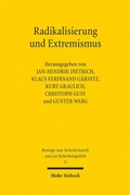 Abbildung von: Radikalisierung und Extremismus - Mohr Siebeck