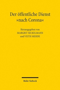 Abbildung von: Der öffentliche Dienst "nach Corona" - Mohr Siebeck