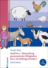 Abbildung von: MuSE-Pro - Überprüfung grammatischer Fähigkeiten bei 5- bis 8-jährigen Kindern - Ernst Reinhardt Verlag