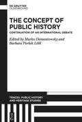 Cover: The Concept of Public History - De Gruyter Oldenbourg