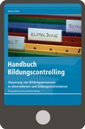 Cover: Handbuch Bildungscontrolling - R&uuml;egger