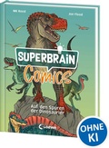Cover: Superbrain-Comics - Auf den Spuren der Dinosaurier - Loewe