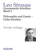 Cover: Philosophie und Gesetz - Fr&uuml;he Schriften - Meiner