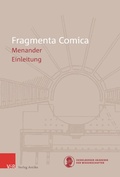Cover: FrC 24.1 Menander - Vandenhoeck & Ruprecht