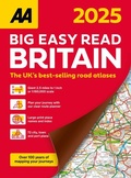 Cover: AA Big Easy Read Atlas Britain 2025 2025 - Automobile Association
