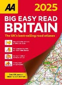 Abbildung von: AA Big Easy Read Atlas Britain 2025 2025 - Automobile Association