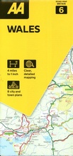 Abbildung von: AA Road Map Wales - Automobile Association