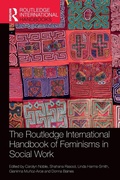 Cover: The Routledge International Handbook of Feminisms in Social Work - Routledge