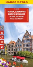 Cover: MARCO POLO Reisekarte Belgien, Luxemburg 1:250.000 - MARCO POLO ein Imprint von MAIRDUMONT