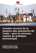 Cover: Compte courant de la balance des paiements de l'Inde - Editions Notre Savoir