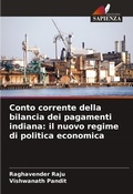 Cover: Conto corrente della bilancia dei pagamenti indiana - Edizioni Sapienza