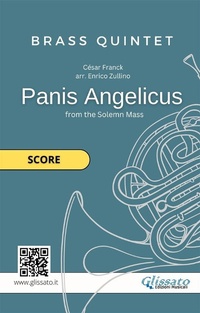 Abbildung von: Brass Quintet "Panis Angelicus" score - Glissato Edizioni Musicali