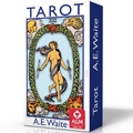 Cover: Tarot of A.E. Waite (Blue Edition, Pocket, Spanish) - AGM Urania