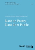 Cover: Kant on Poetry | Kant &uuml;ber Poesie - Georg Olms Verlag