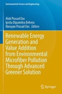 Enlarge image Cover: Renewable Energy Generation and Value Addition from Environmental Microfiber Pollution Through Advanced Greener Solution - Springer