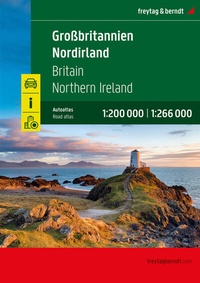 Abbildung von: Großbritannien - Nordirland, Autoatlas 1:200.000 - 1:266.000, freytag & berndt - Freytag-Berndt und ARTARIA