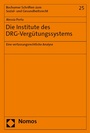 Cover: Die Institute des DRG-Vergütungssystems - Nomos