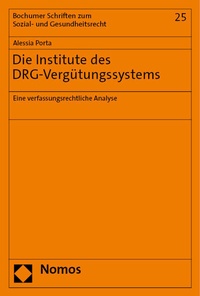 Abbildung von: Die Institute des DRG-Vergütungssystems - Nomos