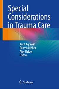 Abbildung von: Special Considerations in Trauma Care - Springer