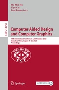 Cover: Computer-Aided Design and Computer Graphics - Springer