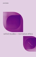 Cover: Oxford Studies in Normative Ethics Volume 13 - OUP eBook