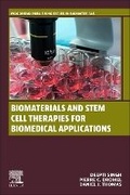 Cover: Biomaterials and Stem Cell Therapies for Biomedical Applications - Woodhead Publishing