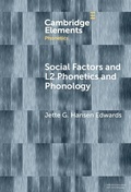 Cover: Social Factors and L2 Phonetics and Phonology - Cambridge University Press