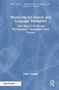 Cover: Mentoring for Speech and Language Therapists - Routledge