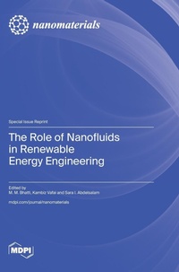 Enlarge image Cover: The Role of Nanofluids in Renewable Energy Engineering - MDPI AG