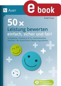 Abbildung von: 50 x Leistung bewerten - einfach, sicher und fair - Auer Verlag