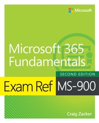 Abbildung von: Exam Ref MS-900 Microsoft 365 Fundamentals - Addison Wesley