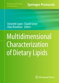 Cover: Multidimensional Characterization of Dietary Lipids - Humana