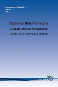 Enlarge image Cover: Currency Risk Premiums - now publishers Inc