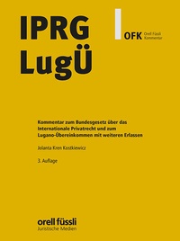 Abbildung von: IPRG/LugÜ Kommentar - Orell Füssli Verlag